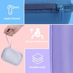 Opbergtas voor Ultimate Ears WONDERBOOM 4 3 2 - Draagbare Waterdichte Bluetooth Speaker Bescherming en Accessoires (Rode Tas) — thumbnail 2