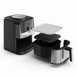 Tefal Easy Fry Smart & Silence XL EY572D Airfryer - RVS — thumbnail 2