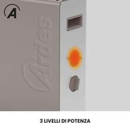 Krachtige Hetelucht Convector met Thermostaat en 3 Vermogensstanden — thumbnail 5