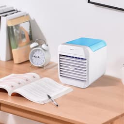Store_7 - Draagbare Airconditioner - Mini-airconditioner - Persoonlijke Luchtkoeler - Blauw - Ventilator met Luchtbevochtiger - Geschikt voor Burea... — thumbnail 4