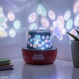Super Mario Projection Light – Officieel Gelicentieerde Nintendo Projectorlamp met Verwisselbare Scènes & Kleureffecten- Paladone — thumbnail 1
