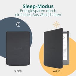 PocketBook Verse Pro Azure e-reader – Inclusief Zwart Hoesje (shell cover) – Voordeelbundel — thumbnail 3