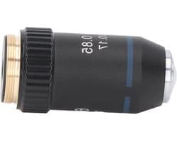 Corrosiebestendige achromatische microscooplens met 60-voudige vergroting voor biologie en onderzoek