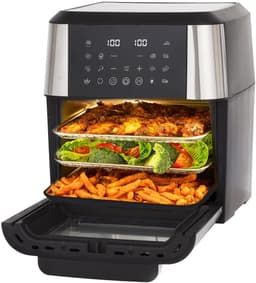 Airfyer - 12liter (L) - Multifunctionele Heteluchtfriteuse - Met LED-touchscreen - 12 in 1 kookfuncties - XXL Capaciteit — thumbnail 1