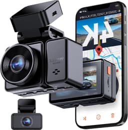 Dashcam - Autocamera - Veilig Rijden - 4K Resolutie - 2 Inch Scherm - Blauw — thumbnail 1