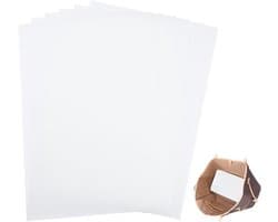 Set van 6 plastic bodems voor tassen, rechthoekige rugzakinzet, stabilisator met transparante bodem, ideaal voor handwerk en organisatie