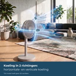 Evolar Smart Ventilator Staand - 18W - Statiefventilator - WiFi - App & Afstandsbediening - EVO-SF18GW — thumbnail 2