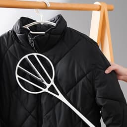 Tapijtklopper - Stofverwijderaar - Tapijt Reinigen - Draagbaar Ontwerp - 555 cm - Wit — thumbnail 3