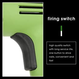 1800W Electric Nail Gun Electric Nail Mine Ergonomic Soft Grip Cord Nag with 30/min Nail Speed High Strength Aluminum Alloy for Hold — thumbnail 4