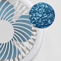 Draagbare Tafelventilator - Mini Airco - Persoonlijke Koeling - Traploze Snelheidsregeling - USB Oplaadbaar - Roze — thumbnail 3