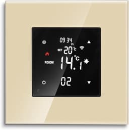 Slimme Thermostaat - Temperatuurregelaar - Woning Verwarming - Wifi & Spraakbesturing - 110x1x1 cm - Zwart — thumbnail 5