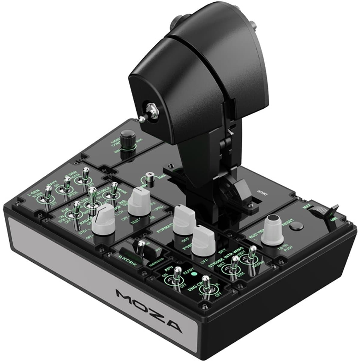 Moza Racing MTP Throttle Panel – Geavanceerde Joystick-gebaseerde Throttle met 27 Programmeerbare Knoppen en Haptische Feedback — afbeelding 1