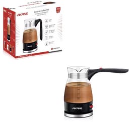 Akane Elektrisch Koffiezetapparaat | Espressomachine | 500 Ml Arabisch | inductie | Machine Pot Warmer Ketel | Turkse koffiekan | voor camping,Thuis, Thee, Koffie | Stijlvol | Zwart — thumbnail 1