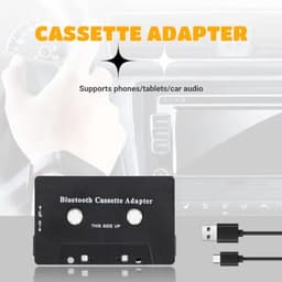 Bluetooth Cassette Adapter Hoge Fidelity Stereo Tape Ontvanger voor Auto Tablet — thumbnail 2