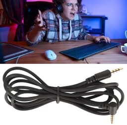 Store_9 - Vervangende Geluidskabel - 3,5 mm hoofdtelefoonkabel - 4,9FT - Geschikt voor gaming headsets - Optimale geluidskwaliteit - Breed compatibel — thumbnail 5