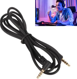 Store_9 - Vervangende Geluidskabel - 3,5 mm hoofdtelefoonkabel - 4,9FT - Geschikt voor gaming headsets - Optimale geluidskwaliteit - Breed compatibel — thumbnail 3