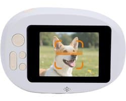 AI Sticker Printer - Thermische Labelmaker - Educatief Spelen - Spraakgestuurde AI - 48 mm papierbreedte - Wit