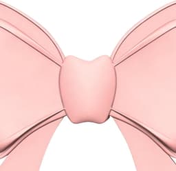 Hoofdtelefoon Clips - Accessoire Decoratie - Hoofdtelefoon Personaliseren - Dimensionaal Strikdetail - 99 x 98 x 18 cm - Roze — thumbnail 4
