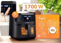 Berdsen BD-661 - Heteluchtfriteuse - 8L - 1700W - LED-scherm — thumbnail 4