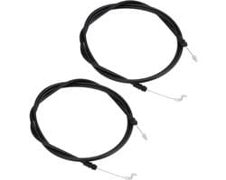 Dailygoods - 2 stuks Koppelingskabel voor Grasmaaier 69 inch Compatibel met Cub Cadet SC300HW