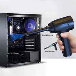 Draadloze Bladblazer - Stofzuiger - Snel Reinigen - 2-in-1 Functie - 5200 Volt - Zwart — thumbnail 3