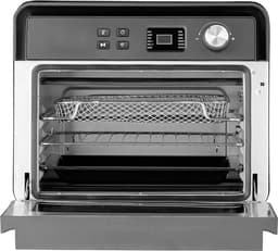 Heteluchtfriteuse - Airfryer Oven - Gezond Koken - 12 Programma's - 22 Liter - Zwart — thumbnail 5