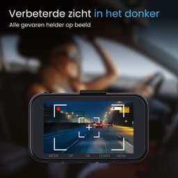 Clerby C1 Pro - Dual Dashcam 4K & 1080p - WiFi - GPS - Nachtzicht - Loop Opname - Inclusief App — thumbnail 5