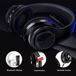KINSI Gaming Headset met Bluetooth 5.3 - Draadloze Hoofdtelefoon met 3 Verbindingsmodi (Bluetooth/TF-Kaart/AUX) - 50mm Drivers & Ruimtelijk Geluid — thumbnail 3