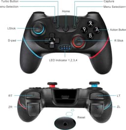 Arkaia Draadloze Controller - Geschikt voor Nintendo Switch & Switch 2 - Nintendo Switch Accessoires - 2 STUKS — thumbnail 4