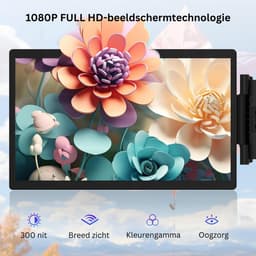 CLGP® Portable Monitor - Tri Screen - Laptop Uitbreider - Full HD — thumbnail 3