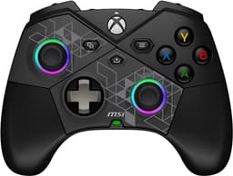 MSI FORCE PRO WIRELESS CONTROLLER - Gaming Controller - Zwart - Bluetooth - USB-C — thumbnail 1