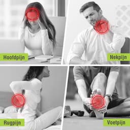 Shiatsu Massager voor Nek en Schouders - Massage Apparatuur met Warmte voor Spierpijnverlichting — thumbnail 2