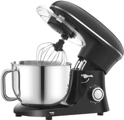 Keukenmachine, 8,3 QT Deegmixer, 1400 W, 6+P Snelheden, Keukenmachine met Kantelbare Kop en Roestvrijstalen Kom, Deeghaak, Garde, Platte Klopper, Schraper — thumbnail 2