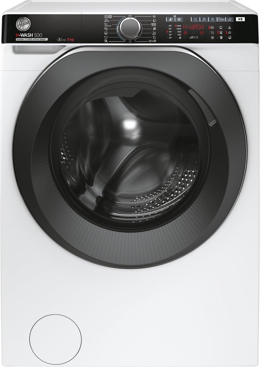 Hoover H-WASH 500 HWP 49AMBC7/1-S wasmachine Voorlader 9 kg 1351 RPM Wit — afbeelding 1