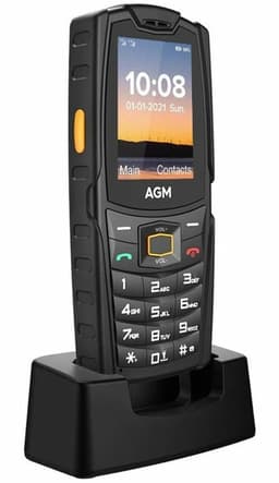 AGM Mobiles M6 - 4G EXTREEM LUIDE telefoon met grote toetsen - schokbestendig & IP69 waterdicht - 16GB - Zwart — thumbnail 5