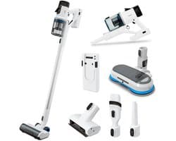 MEDION P400 W+ 2-in-1-steelstofzuiger Batterij/Accu Droog en nat HEPA Zakloos 400 W Wit 2500 Ah