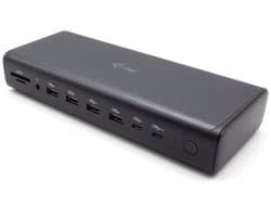i-tec CA6MONITORDOCKPDIT laptop dock & poortreplicator Bedraad USB 3.2 Gen 1 (3.1 Gen 1) Type-C Zwart