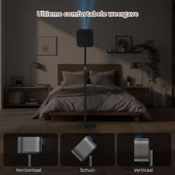 CRLYN® Beamer Statief - Projector Standaard - Beugel - Zwart — thumbnail 2