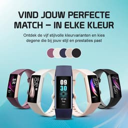 Otiume Stappenteller - Fitness Tracker - Smartwatch Horloge voor Dames en Heren - Wit — thumbnail 2