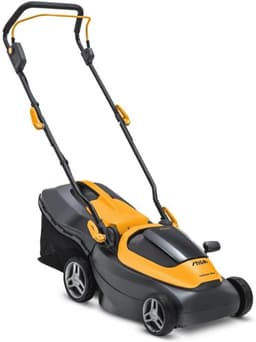 Accugrasmaaier 34 cm met 2x 20V accu en oplader – Draadloos en stil — thumbnail 1