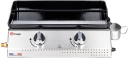 Gas bakplaat VERA 200 2 branders 5,3kW — thumbnail 3