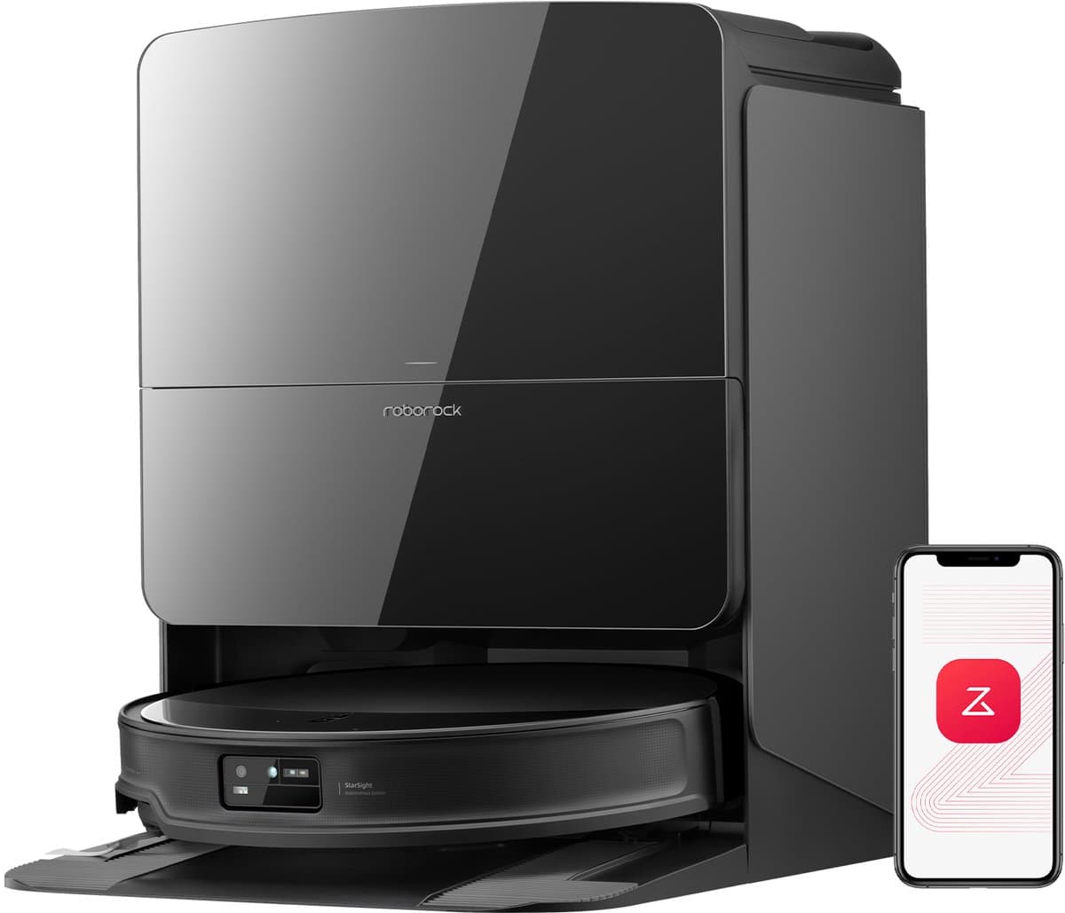 Roborock Saros 10R-Robotstofzuiger Met Dweilfunctie-22000Pa-7,98 cm Ultraslank Ontwerp-Vuildetectiesysteem-80℃ Warmwatermopwas-Zelfreinigend Station & Anti-Klit Borstels-Slimme spraakassistent-S8 maxv ultra Upgrade — afbeelding 1