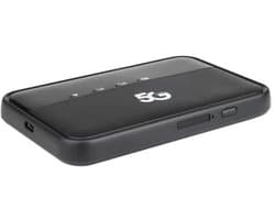 Draadloze Router 5G Draagbare Wifi6 Mobiele Hotspot met SIM-Slot - Ondersteuning voor 16 Apparaten - 10000 Mah stand - By - Wifi - apparaten