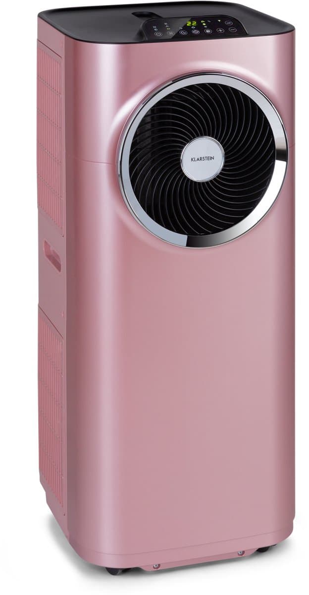 Klarstein mobiele airconditioner met luchtafvoerslang, 5-in-1 airconditioner, ventilator, luchtontvochtiger, luchtreiniger & nachtmodus, app-bediening, kleine & draagbare airconditioner voor thuis & op kantoor, 12000 BTU,4 kW voor 59 m² 50 dB — afbeelding 1