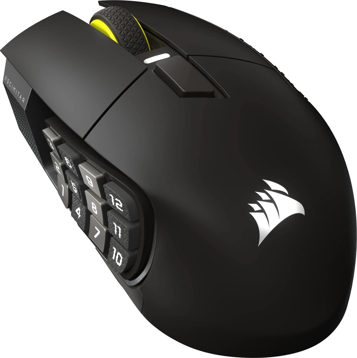 Corsair Scimitar Elite Wireless SE - Draadloze Gaming Muis - Rechtshandig - Bluetooth - Optisch - 33000 DPI - Zwart — afbeelding 1