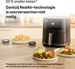 Braun MultiFry 5 Airfryer - HF5030 - 6L - tot 5 personen - Vaatwasbestendige Lade — thumbnail 7