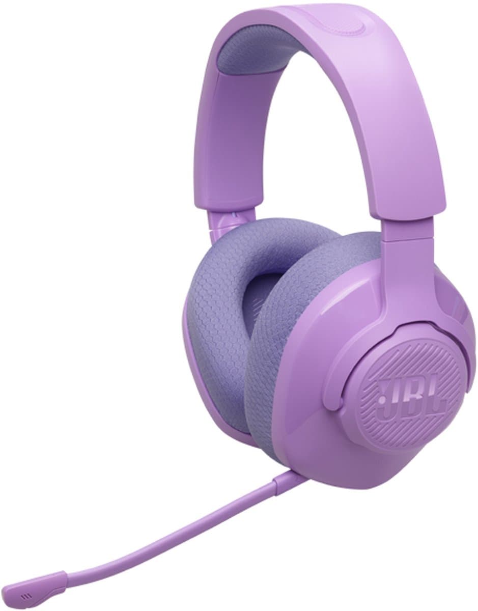 JBL Quantum 360 - Draadloze Gaming Headset - Over-ear - Surround Sound - Afneembare Microfoon - Paars — afbeelding 1