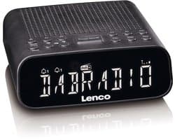 Lenco CR-606BK Wekkerradio - DAB en FM - Bluetooth - Dimbaar display - Zwart