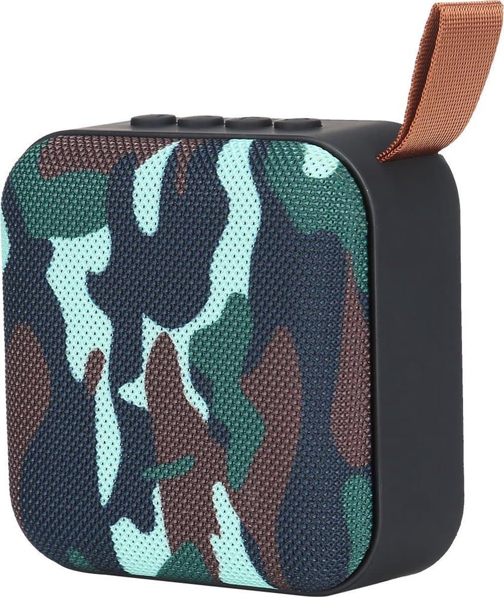 Bluetooth Radio Speaker Camouflage 10x9cm — afbeelding 1