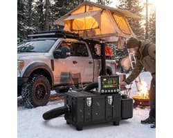 Dieselverwarming – Dieselkachel – Mobiele Verwarmer – Camperkachel – Vrachtwagenkachel – 8KW Vermogen – 5,2L Brandstoftank